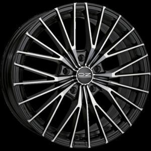 OZ Racing Ego 7,5x16 5x100 ET35 DIA (matt black diamond cut)