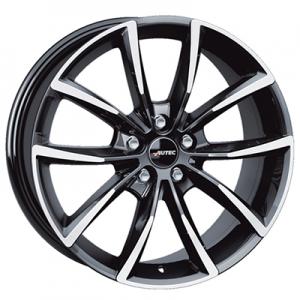 Autec Astana 7x17 5x114,3 ET40 DIA66,1 (black polished)