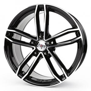 Axxion AX8 8x18 5x112 ET44 DIA57,1 (mirror black polished)