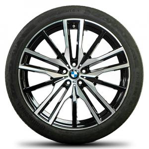 BMW OEM 8090013 9,5x22 5x112 ET37 DIA66,6 (black)