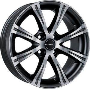 Borbet X8 7x15 4x98 ET35 DIA64,1 (black polished)