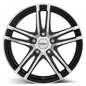 Dezent TZ 7x17 5x108 ET48 DIA70,1 (black polished)