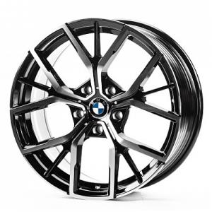 Flow Forming FF1511 8x18 5x120 ET30 DIA72,6 (black machined face)