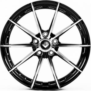 Flow Forming XF006 8x18 5x114,3 ET35 DIA73,1 (gloss black machined face)