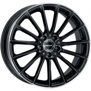 Mak Komet 8x19 5x112 ET33 DIA66,6 (gloss black mirror ring)