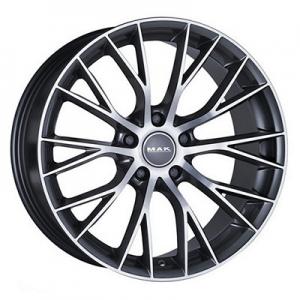 Mak Munchen 8x18 5x108 ET42 DIA63,4 (gun metal mirror face)