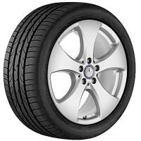 Mercedes OEM A1664013000 8,5x19 5x112 ET62 DIA66,6 (silver)