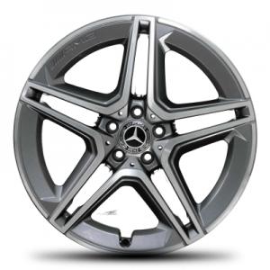 Mercedes OEM A1674013300 9x20 5x112 ET44 DIA66,6 (anthracite polished)