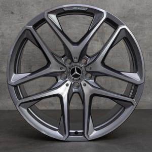 Mercedes OEM A1674014300 11x21 5x112 ET47 DIA66,6 (black polished)