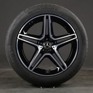 Mercedes OEM A1674017400 11x21 5x112 ET42 DIA66,6 (black polished)