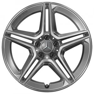 Mercedes OEM A2234011400 10x19 5x112 ET48,1 DIA66,6 (anthracite polished)