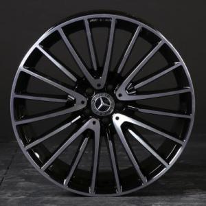 Mercedes OEM A2234011800 10x21 5x112 ET48 DIA66,6 (black polished)