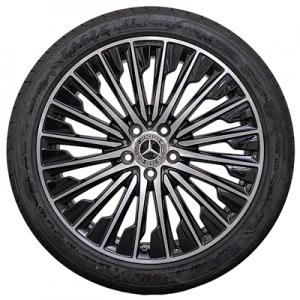 Mercedes OEM A2364012000 9x19 5x112 ET60,5 DIA66,6 (black polished)