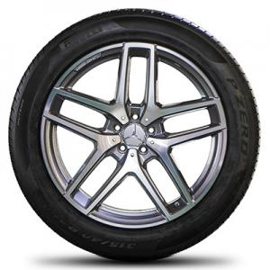 Mercedes OEM A2924012900 10x21 5x112 ET52,5 DIA66,6 (black polished)