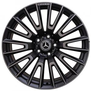Mercedes OEM A4654011000 10x22 5x130 ET36,1 DIA84,1 (black polished)