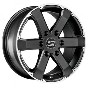 MSW 46 7,5x17 6x139,7 ET50 DIA75 (black polished)