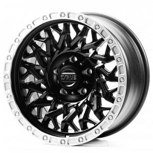 Off Road Wheels OW1704 8,5x17 5x127 ET-12 DIA71,6 (matt black silver lip)