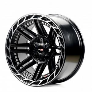 Off Road Wheels OW8128 10x22 6x135/139,7 ET-18 DIA106,1 (matt black machined lip)