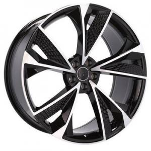 Racingline B1566 9,5x22 5x112 ET20 DIA66,6 (black polished)