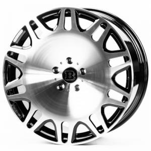 Replica Forged Mercedes (MR0201) 10x22 5x130 ET30 DIA84,1 (gloss black machined)
