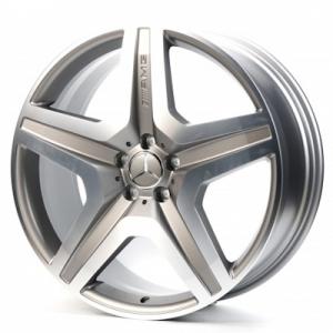 Replica Forged Mercedes (MR706C) 9x21 5x112 ET53 DIA66,6 (matt graphite machined face)
