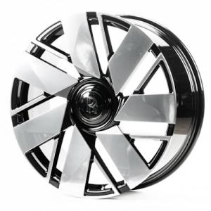 Replica Forged Rolls Royce (RR3503) 8,5x22 5x112 ET35 DIA66,6 (gloss black machined face)
