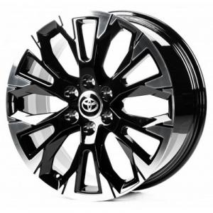 Replica Forged Toyota (TY0001) 8,5x21 6x139,7 ET50 DIA95,1 (gloss black machined face)