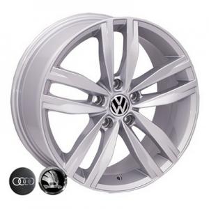 Replica Volkswagen (5037) 7x16 5x112 ET45 DIA57,1 (silver)