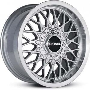 Ronal LS 7,5x15 4x100 ET25 DIA57,1 (silver front diamond cut)