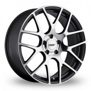 TSW Nurburgring 7,5x17 5x114,3 ET45 DIA76 (gun metal mirror cut face)