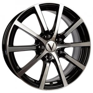 Вектор K102 7x17 5x114,3 ET35 DIA67,1 (black polished)