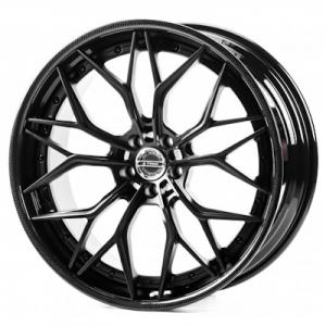 WS Forged WS-080C 10x22 5x112 ET30 DIA66,6 (satin black lip carbon)