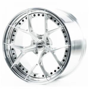 WS Forged WS-082C 10,5x20 5x112 ET10 DIA66,6 (brushed silver lip polished)