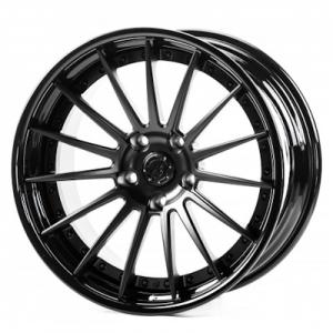 WS Forged WS-091C 9,5x20 5x112 ET12 DIA66,6 (brushed silver lip polished)