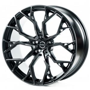 WS Forged WS-095C 9,5x21 5x112 ET20 DIA66,6 (satin black dark machined face)