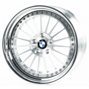 WS Forged WS-100C 10x19 5x120 ET10 DIA72,6 (brushed silver lip polished)