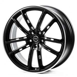 WS Forged WS-129C 9x20 5x112 ET49 DIA66,6 (satin black lip polished)