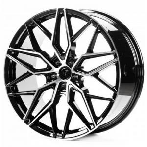 WS Forged WS-211C 10,5x22 5x112 ET43 DIA66,6 (gloss black machined face)