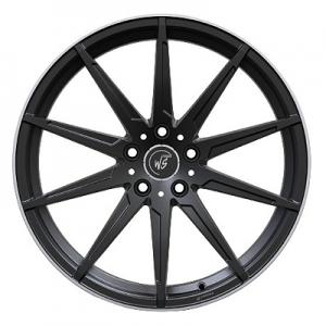 WS Forged WS-44M 9,5x19 5x112 ET50 DIA66,6 (satin black lip polished)