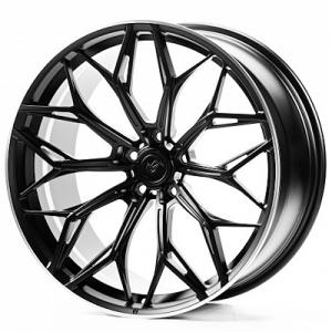 WS Forged WS-MR034C 10,5x20 5x112 ET43 DIA66,6 (satin black lip polished)