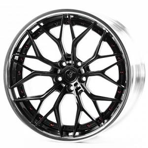 WS Forged WS-MR035C 10,5x20 5x112 ET43 DIA66,6 (satin black lip polished)