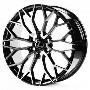 WS Forged WS6-LX001 8,5x22 6x139,7 ET45 DIA95,1 (gloss black machined face)