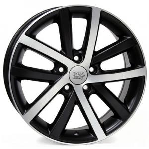 WSP Italy Volkswagen (W460) Rheia 6,5x16 5x112 ET54 DIA57,1 (gloss black polished)