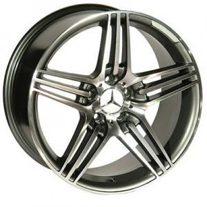 ZW D5012 6,5x15 5x112 ET25 DIA66,6 (black)