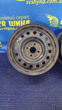 Steel Noname 6x15 4x100 ET40 DIA54,1 (black)