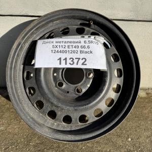 Steel Noname 6,5x15 5x112 ET49 DIA66,6 (black)