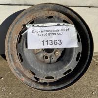 Steel Noname 6x14 5x100 ET39 DIA54,1