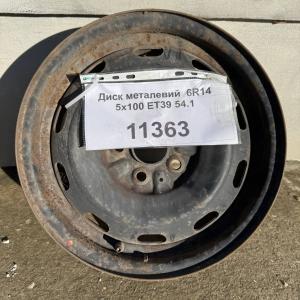 Steel Noname 6x14 5x100 ET39 DIA54,1