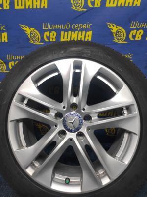 Mercedes OEM A2124010902 8x17 5x112 ET48 DIA66,6 (silver)