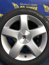 Peugeot OEM 04322X 7,5x17 5x108 ET35 DIA66,6 (silver)